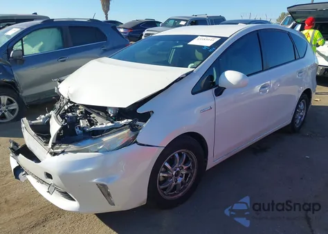 2012 Toyota Prius V Three из США, поврежденный, VIN JTDZN3EUXC3143692